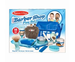 Ken Black Melissa & Doug Barber Shop Pretend Play Set Shaving Toy| Imaginative Play