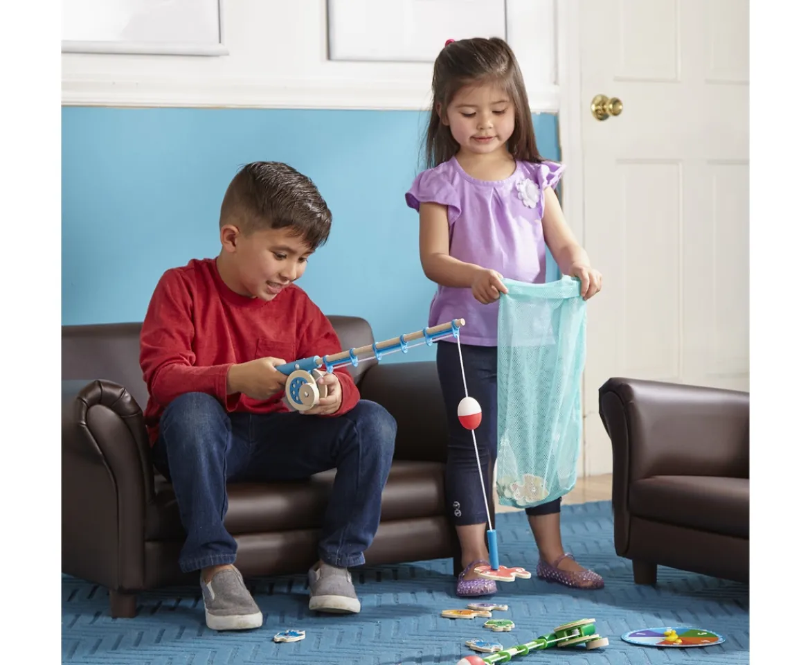 Ken Black Melissa & Doug Catch & Count Fishing Game| Preschool & Electronic Learning