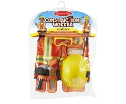 Ken Black Melissa & Doug Construction Worker Dress Up Costume Set| Imaginative Play