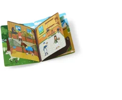 Ken Black Melissa & Doug Deluxe Puffy Sticker Album - Horse Scenes| Art & Crafts