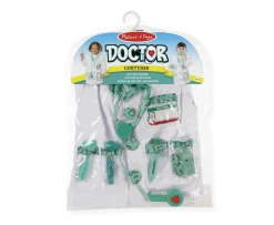 Ken Black Melissa & Doug Doctor Dress Up Costume Set| Imaginative Play