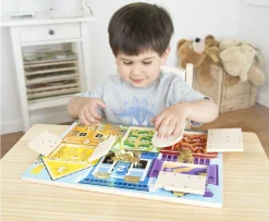 Ken Black Melissa & Doug Latches Board| Preschool & Electronic Learning