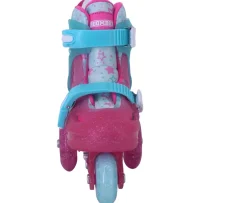 Ken Black Mia LED Training Skates 9-12| Roller Skates