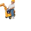 Ken Black Micro Excavator Ride On and Hard Hat| Tractors