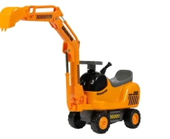 Ken Black Micro Excavator Ride On and Hard Hat| Tractors