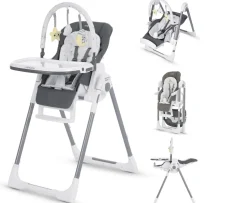 Ken Black miniuno Yumo Plus2 2-in-1 High Chair| Highchairs
