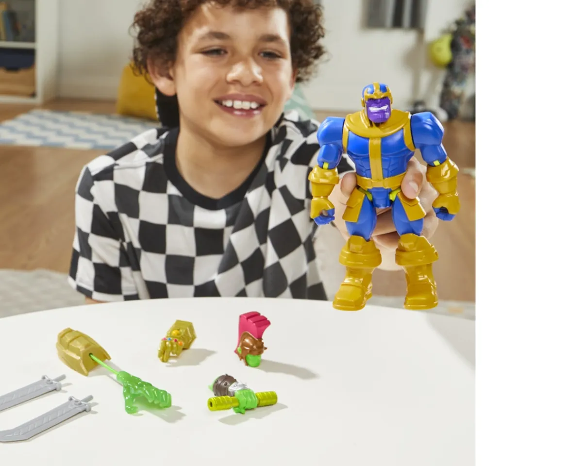 Ken Black MIXMASHERS MARVEL AVENGERS DELUXE ACTION FIGURES ASSORTMENT| Action Figures & Playsets