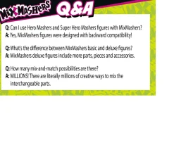 Ken Black MIXMASHERS MARVEL AVENGERS DELUXE ACTION FIGURES ASSORTMENT| Action Figures & Playsets