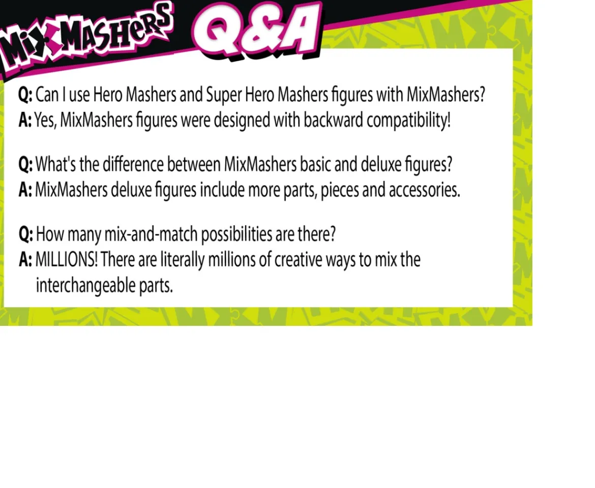 Ken Black MIXMASHERS MARVEL AVENGERS DELUXE ACTION FIGURES ASSORTMENT| Action Figures & Playsets