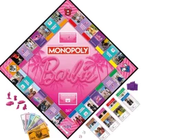 Ken Black Monopoly Barbie Edition Board Game| Board Games