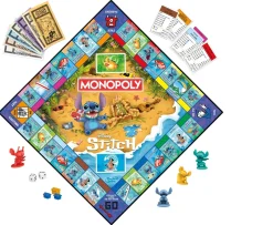 Ken Black Monopoly Disney Stitch Edition| Board Games