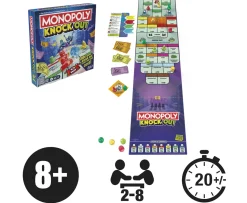 Ken Black Monopoly Knockout Board Game| Board Games