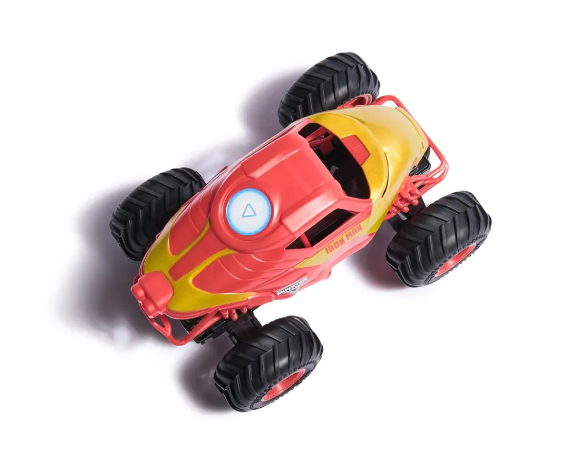 Ken Black Monster Jam Marvel Iron Man RC Monster Truck 1:24 Scale| Building & Vehicle Toys