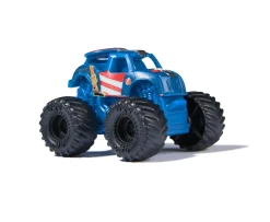 Ken Black Monster Jam Marvel Mini Monster Truck 3-Pack 1:87 Scale| Building & Vehicle Toys