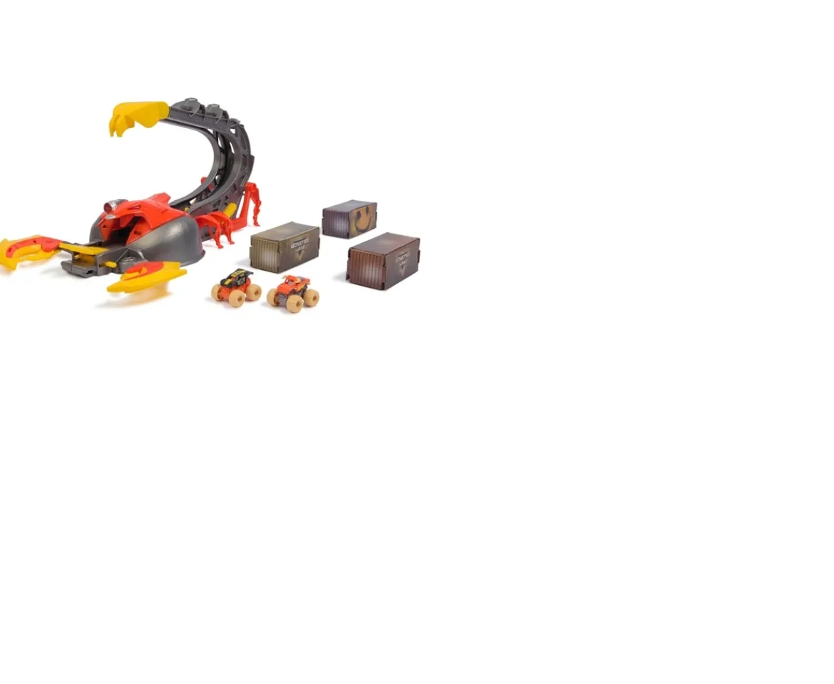 Ken Black Monster Jam Mini Jams El Toro Loco Venom Velocity Scorpion Playset| Building & Vehicle Toys