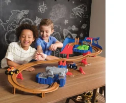 Ken Black Monster Jam Supercharge Speedway Playset| Building & Vehicle Toys