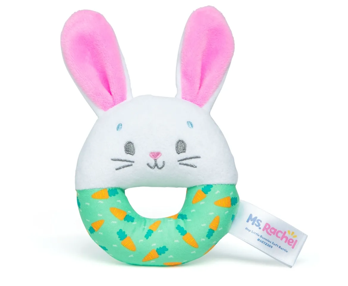 Ken Black Ms Rachel Hop Little Bunnies Soft Rattle| Preschool & Electronic Learning