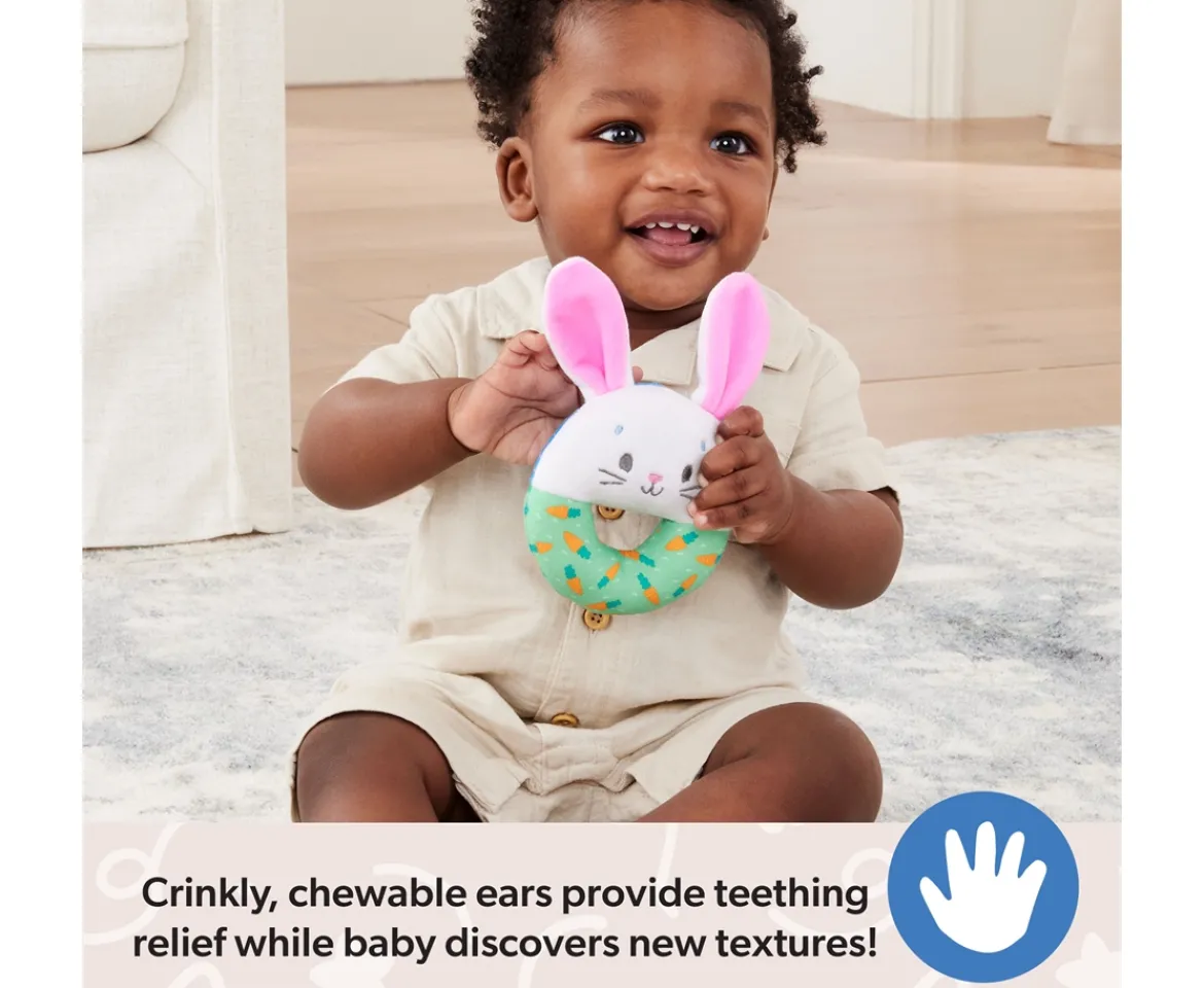 Ken Black Ms Rachel Hop Little Bunnies Soft Rattle| Preschool & Electronic Learning