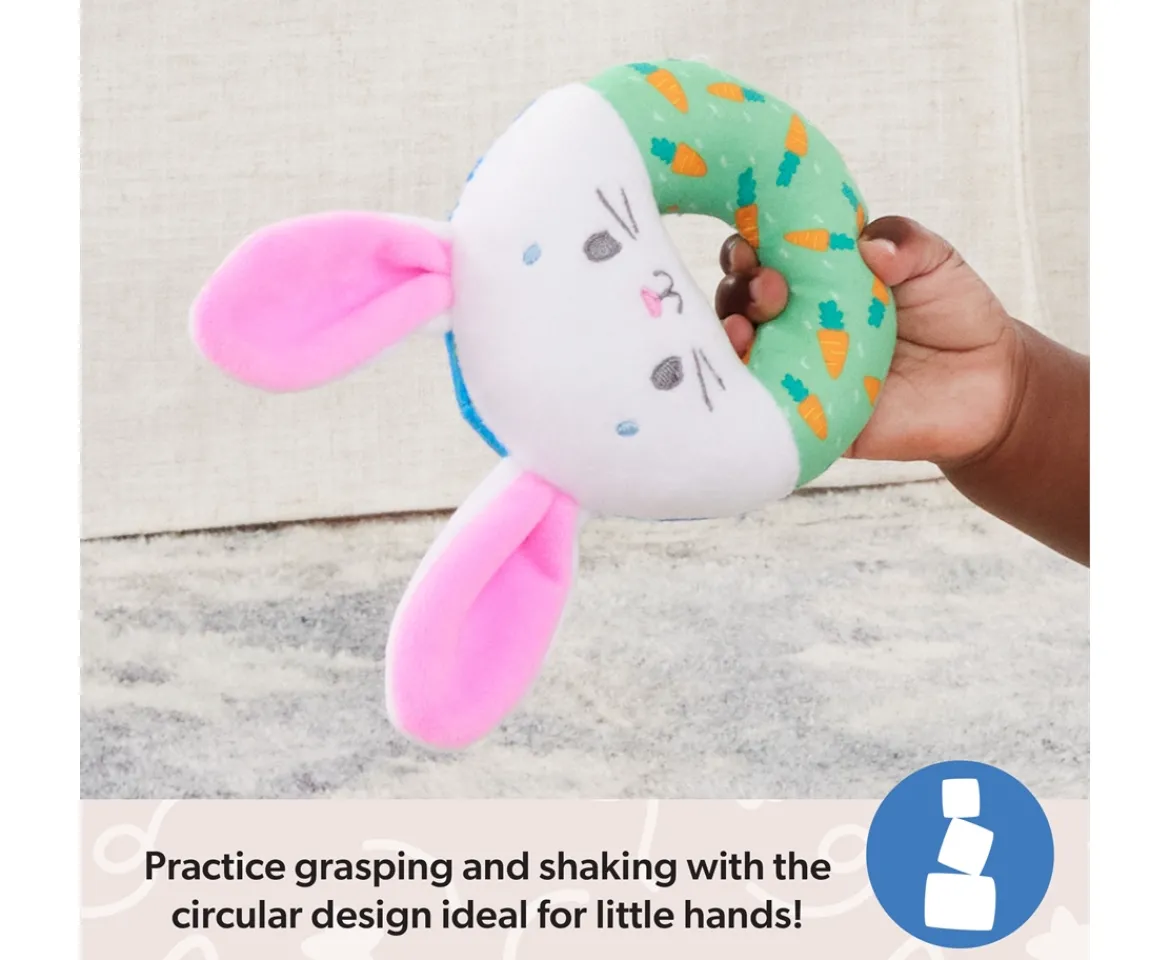 Ken Black Ms Rachel Hop Little Bunnies Soft Rattle| Preschool & Electronic Learning