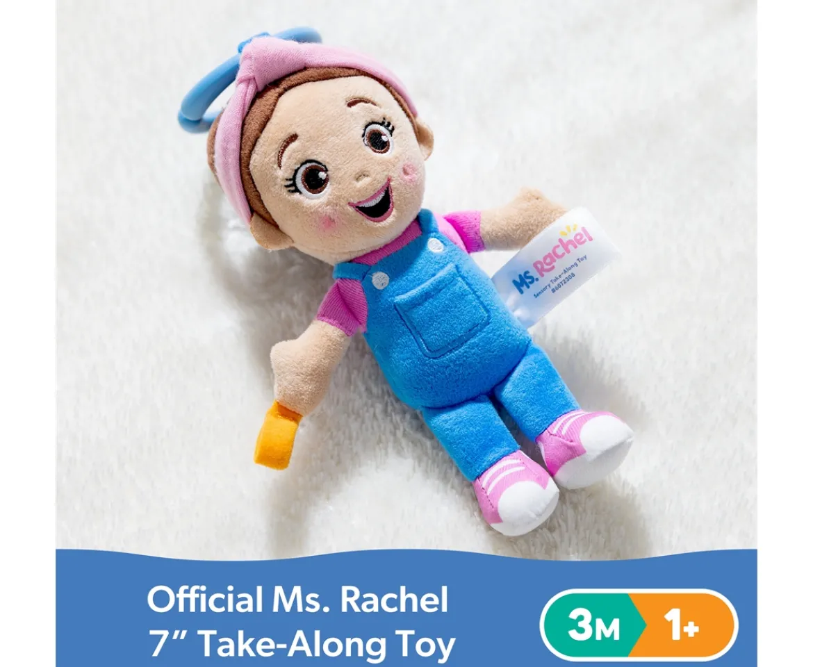 Ken Black Ms. Rachel Sensory Take-Along Toy| Preschool & Electronic Learning