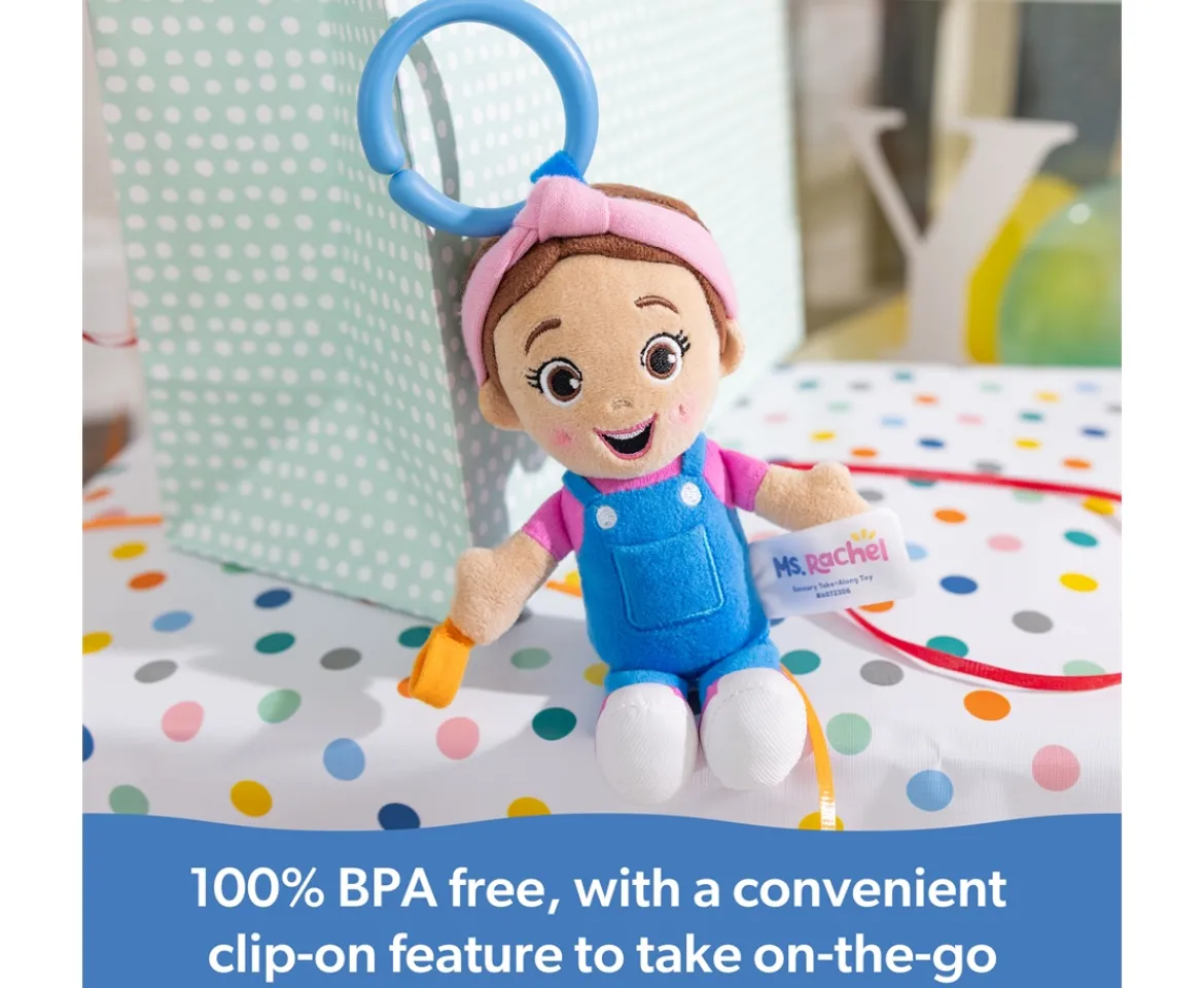 Ken Black Ms. Rachel Sensory Take-Along Toy| Preschool & Electronic Learning