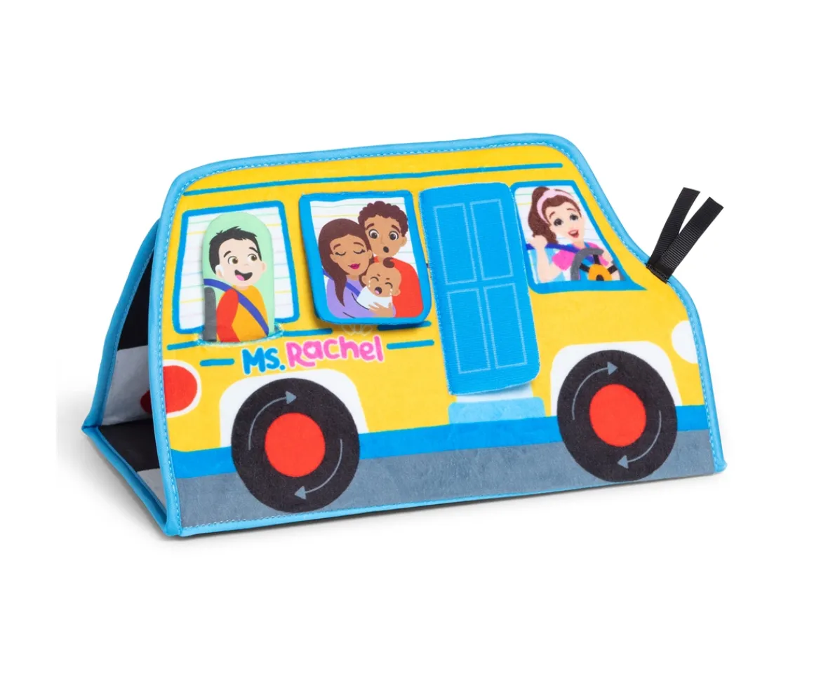 Ken Black Ms. Rachel Tummy Time Activity Bus| Preschool & Electronic Learning