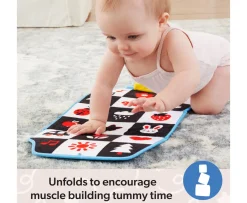 Ken Black Ms. Rachel Tummy Time Activity Bus| Preschool & Electronic Learning