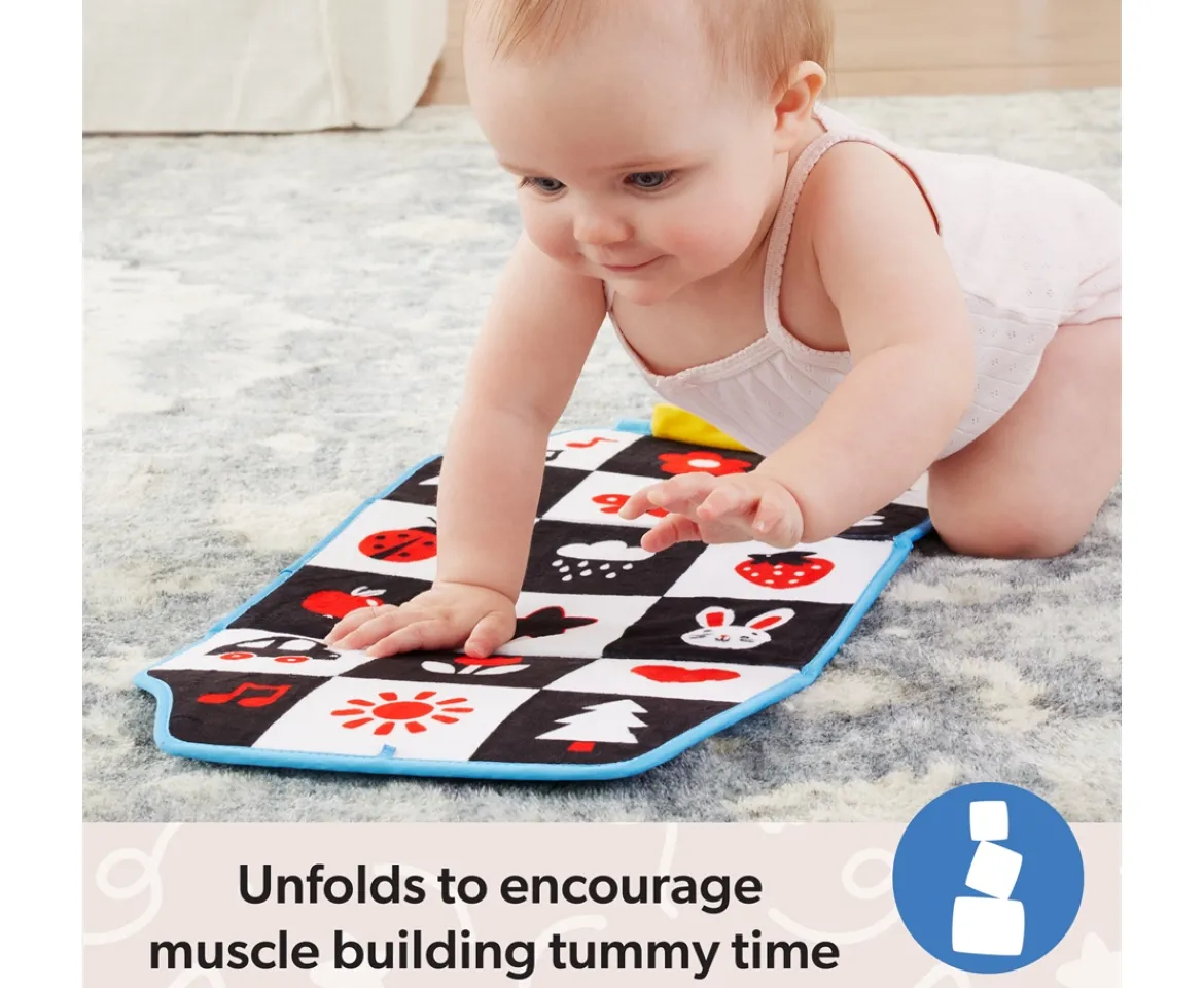 Ken Black Ms. Rachel Tummy Time Activity Bus| Preschool & Electronic Learning