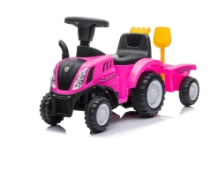 Ken Black New Holland Foot to Floor - Pink| Tractors|Pedal & Foot To Floor Ride Ons