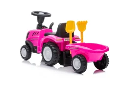 Ken Black New Holland Foot to Floor - Pink| Tractors|Pedal & Foot To Floor Ride Ons