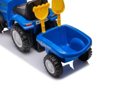 Ken Black New Holland T7 Tractor Ride On with Trailer| Tractors|Pedal & Foot To Floor Ride Ons