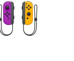Ken Black Nintendo Switch Joy-Con Controller Pair - Purple/Orange| Nintendo