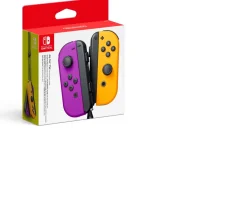 Ken Black Nintendo Switch Joy-Con Controller Pair - Purple/Orange| Nintendo