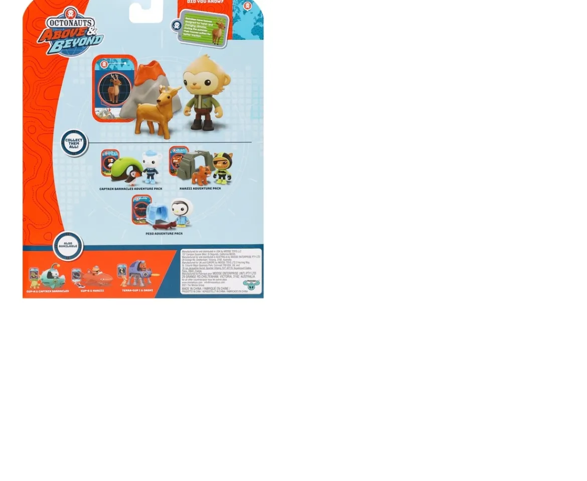 Ken Black Octonauts Above & Beyond Deluxe Toy Figure Paani Adventure Pack| Preschool & Electronic Learning