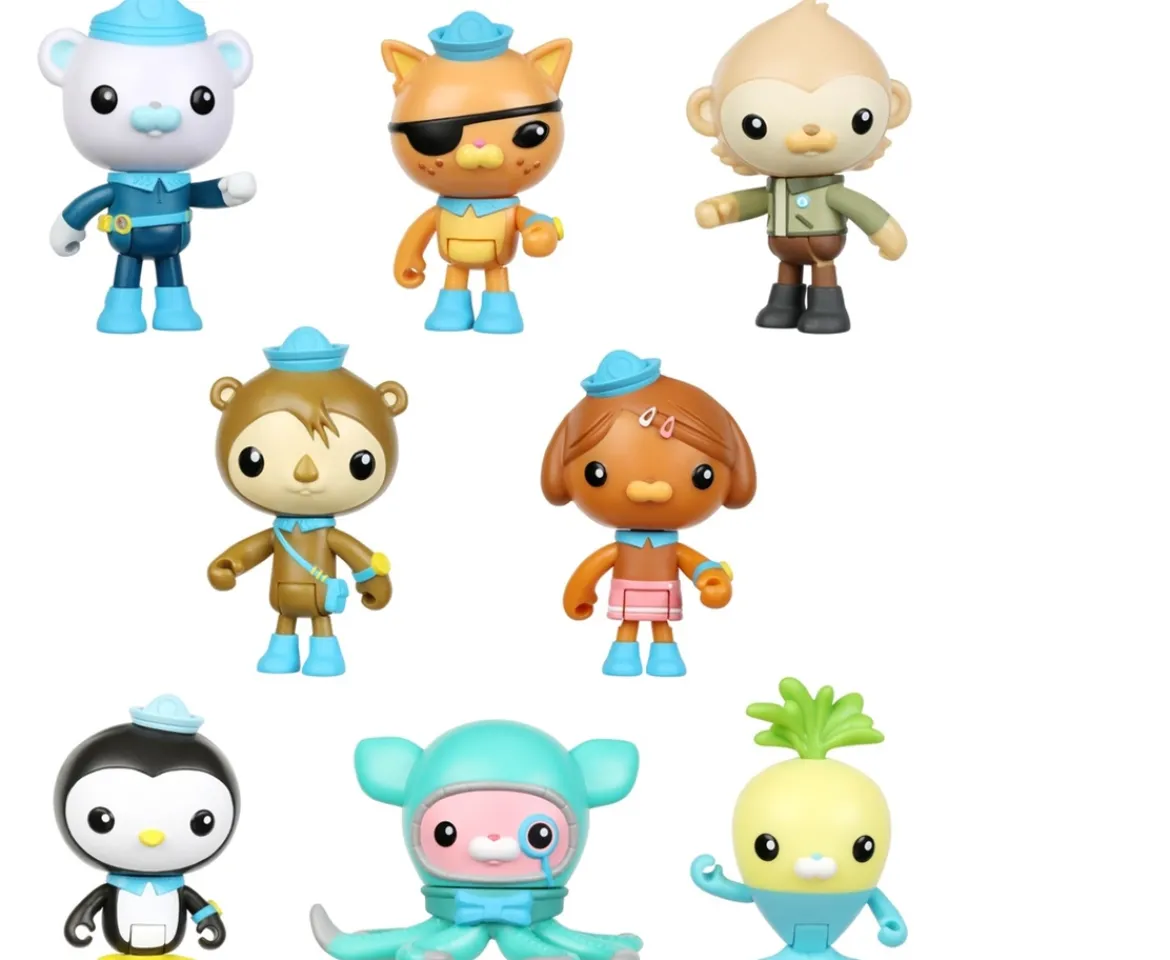 Ken Black Octonauts Above & Beyond Toy Figure 8 Pack| Preschool & Electronic Learning
