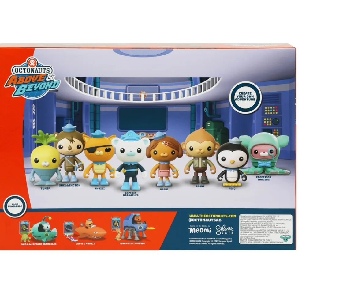 Ken Black Octonauts Above & Beyond Toy Figure 8 Pack| Preschool & Electronic Learning