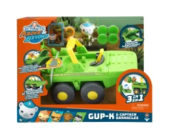 Ken Black Octonauts Deluxe Toy Vehicle & Figure, Gup-K And Captain Barnacles Pack| Building & Vehicle Toys