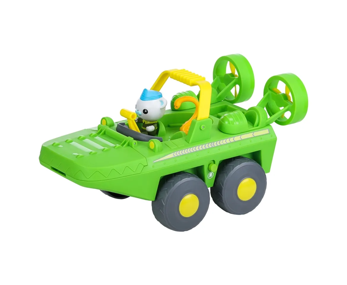 Ken Black Octonauts Deluxe Toy Vehicle & Figure, Gup-K And Captain Barnacles Pack| Building & Vehicle Toys