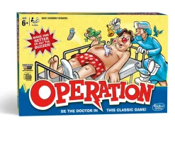 Ken Black Operation Electronic Board Game with Doctor Cards and Funny Ailments| Board Games