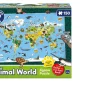 Ken Black Orchard Toys Animal World 150 Piece Jigsaw Puzzle| Orchard Toys|Board Games