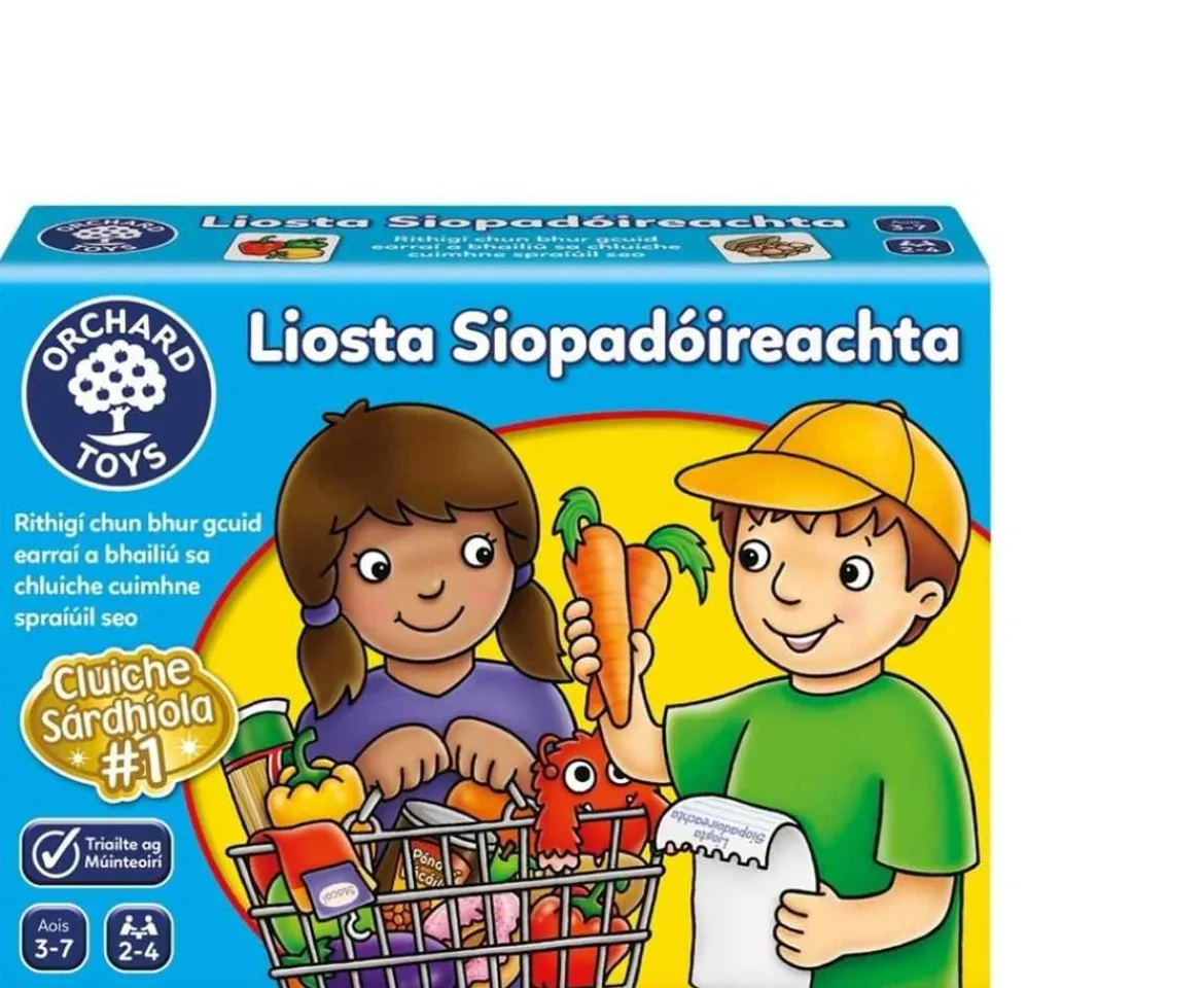 Ken Black Orchard Toys Shopping List - Irish Version| Orchard Toys|Puzzles