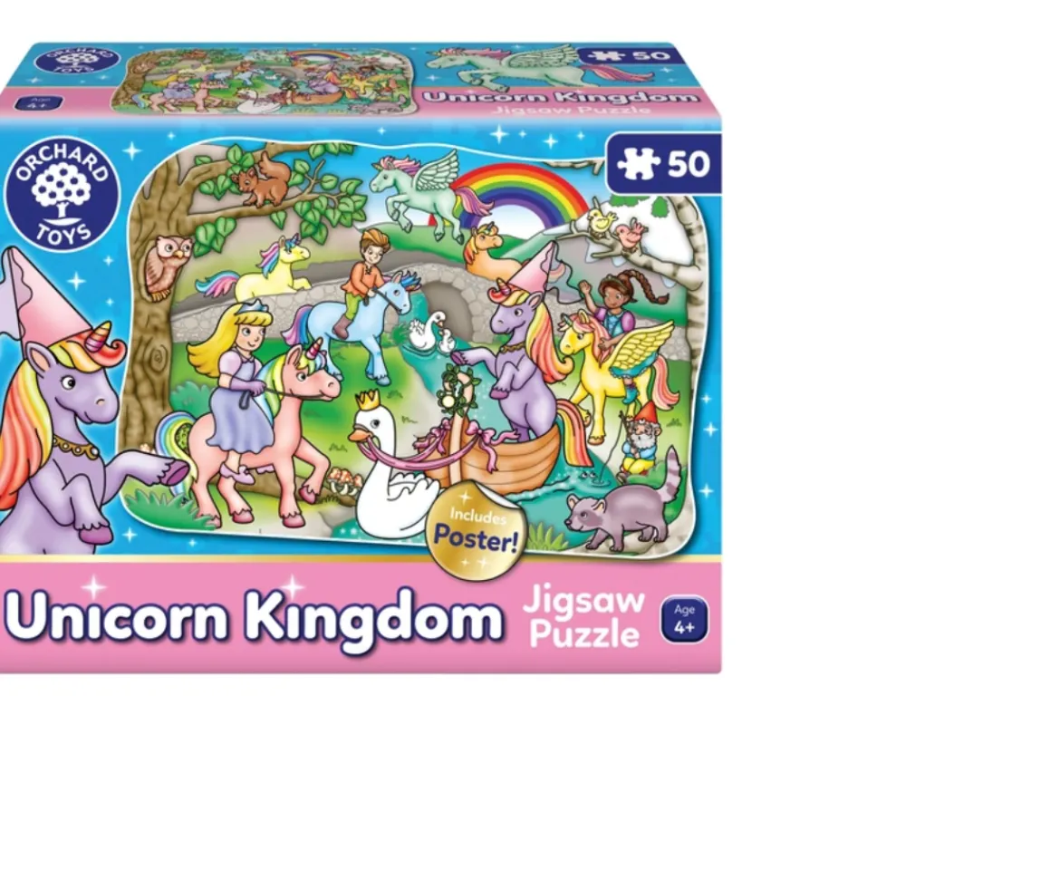 Ken Black Orchard Toys Unicorn Kingdom 50 Piece Jigsaw Puzzle| Orchard Toys|Board Games