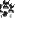 Ken Black Origin XTi Travel System by Babylo with Enfasafe R129 Car Seat| Car Seats & Travel Systems