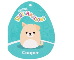 Ken Black Original Squishmallows 20-Inch Cooper the Tan Dog| Squishmallows|Soft Toys