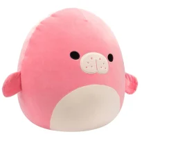 Ken Black Original Squishmallows 16-Inch Morlai the Coral Manatee| Squishmallows|Soft Toys