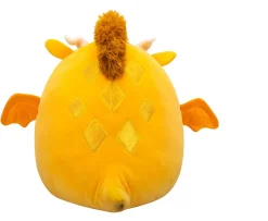 Ken Black Original Squishmallows 16-Inch Mister the Gold Dragon| Squishmallows|Soft Toys