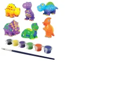 Ken Black Paint Your Own Dinosaurs| Art & Crafts