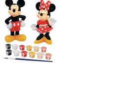 Ken Black Paint Your Own Disney Minnie and Mickey| Art & Crafts