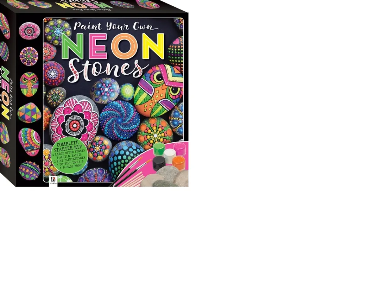 Ken Black Paint Your Own Neon Stones| Art & Crafts