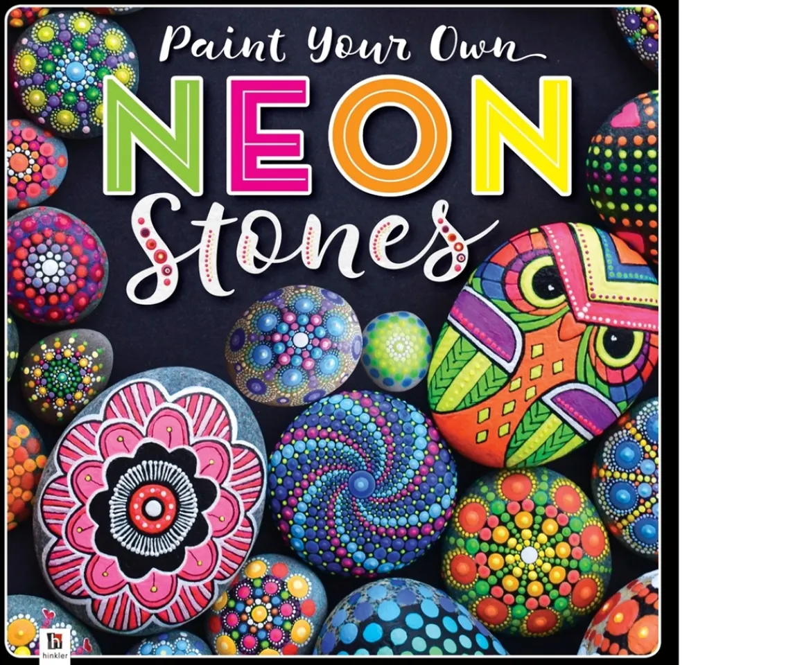 Ken Black Paint Your Own Neon Stones| Art & Crafts